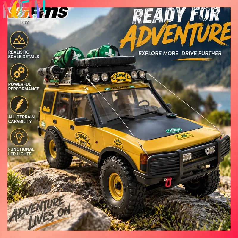 Rc Hobby Land - FCX10 1/10 Scale Camel Trophy Edition