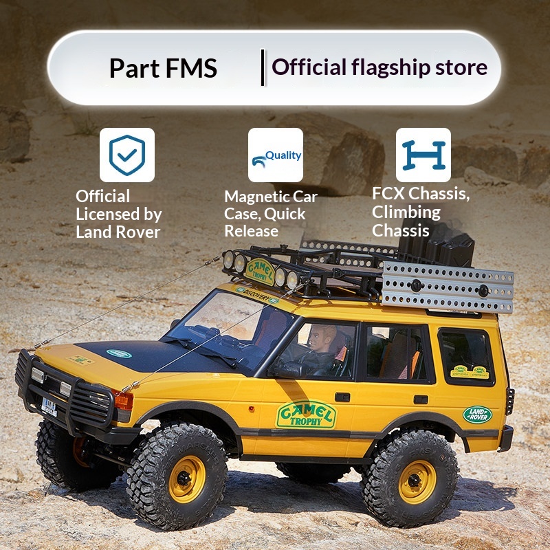 FCX10 1/10 Scale Camel Trophy  - Rc Hobby Land recension och pris