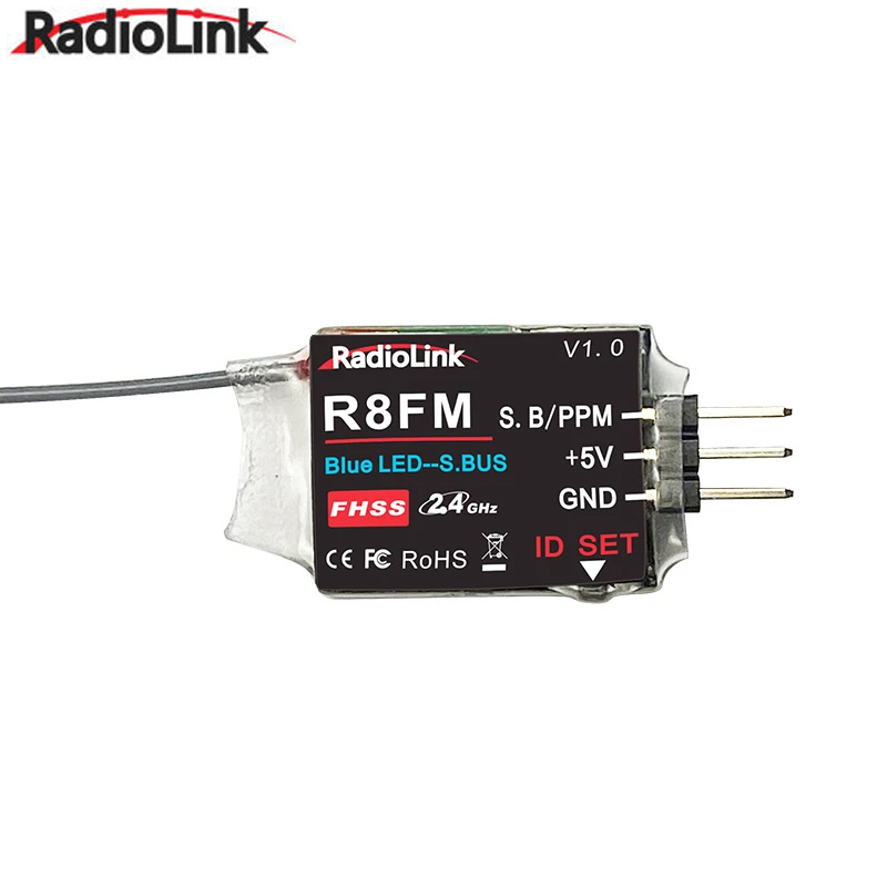 Radiolink Mini R8FM 2.4GHz 8CH - Receiver Sbus 8Ch recension och pris