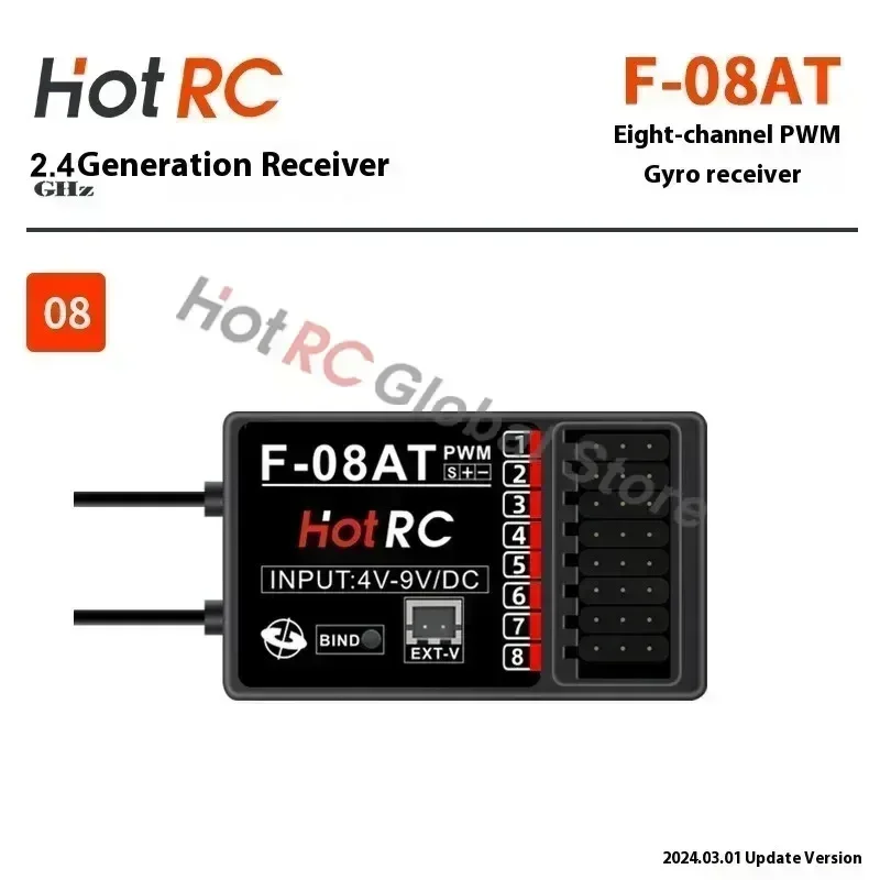 HOTRC 2.4Ghz 4/6/8 Channel F-0 - Rc Hobby Shops recension och pris