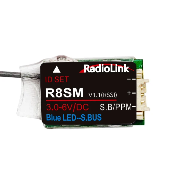 Radiolink R8SM 8-Channel 2.4G  - Receiver Sbus 8Ch recension och pris