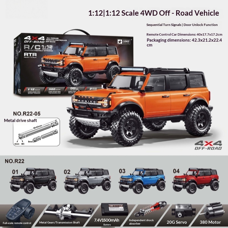 New In Stock HongXing F22 Rc C - Rc Hobby Grade Truck recension och pris