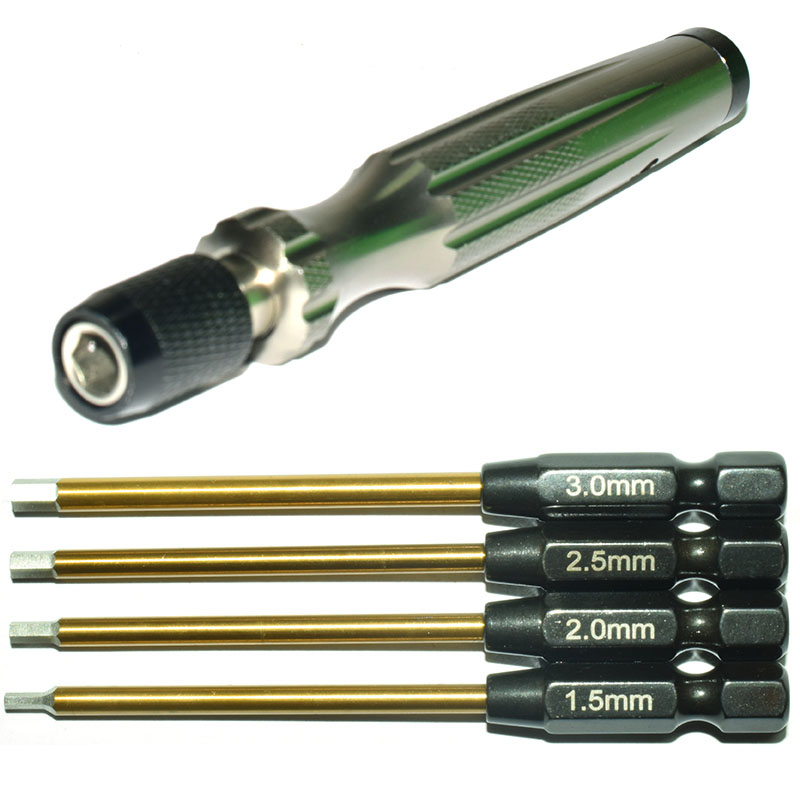 1/4Hex Screwdriver Set RC Repa - Rc Plane Hobby Zone recension och pris