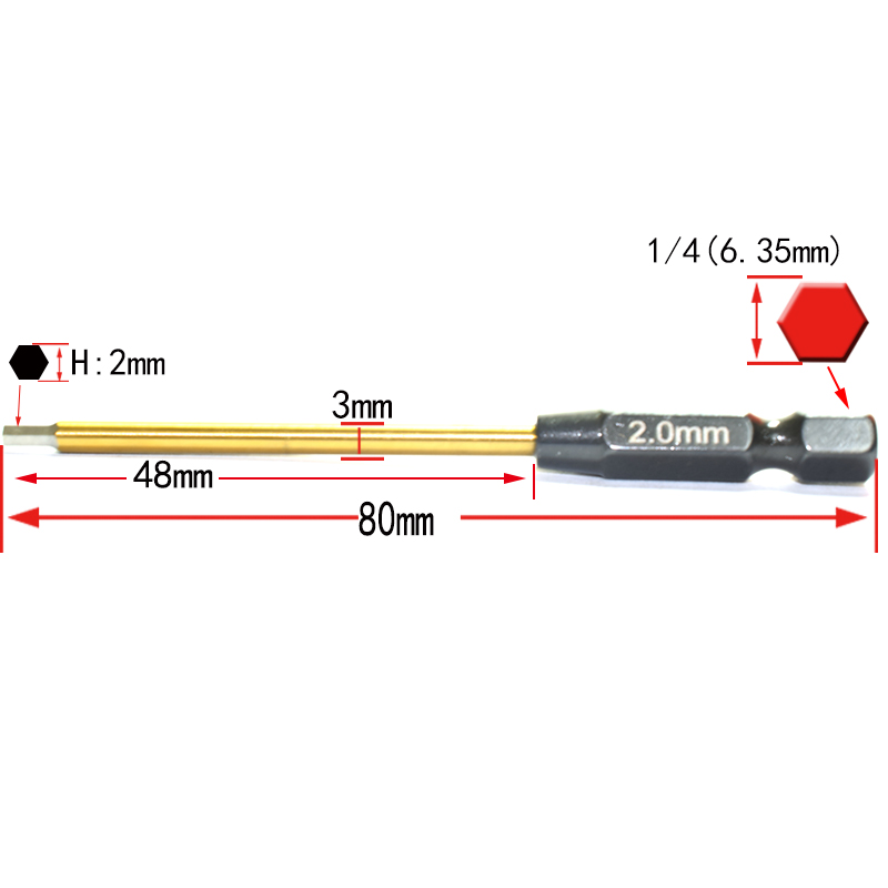 1/4Hex Screwdriver Set RC Repa - Rc Plane Hobby Zone recension och pris