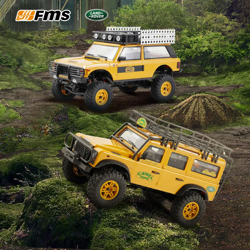 FMS 1/24 Land Rover Defender R - Rc Hobby Land recension och pris