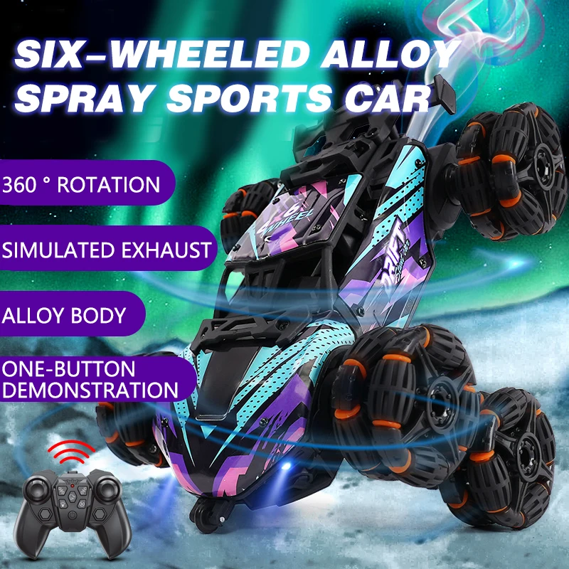 Six Wheels Dual RC Car Toy Spr - Rc Hobby Toucan recension och pris